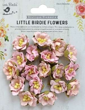 5581.jpg Little Birdie Butter Cup Pearl Pink 18Pc