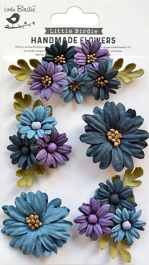 5594.jpg Little Birdie Fairy Garden Purple Passion 5pc