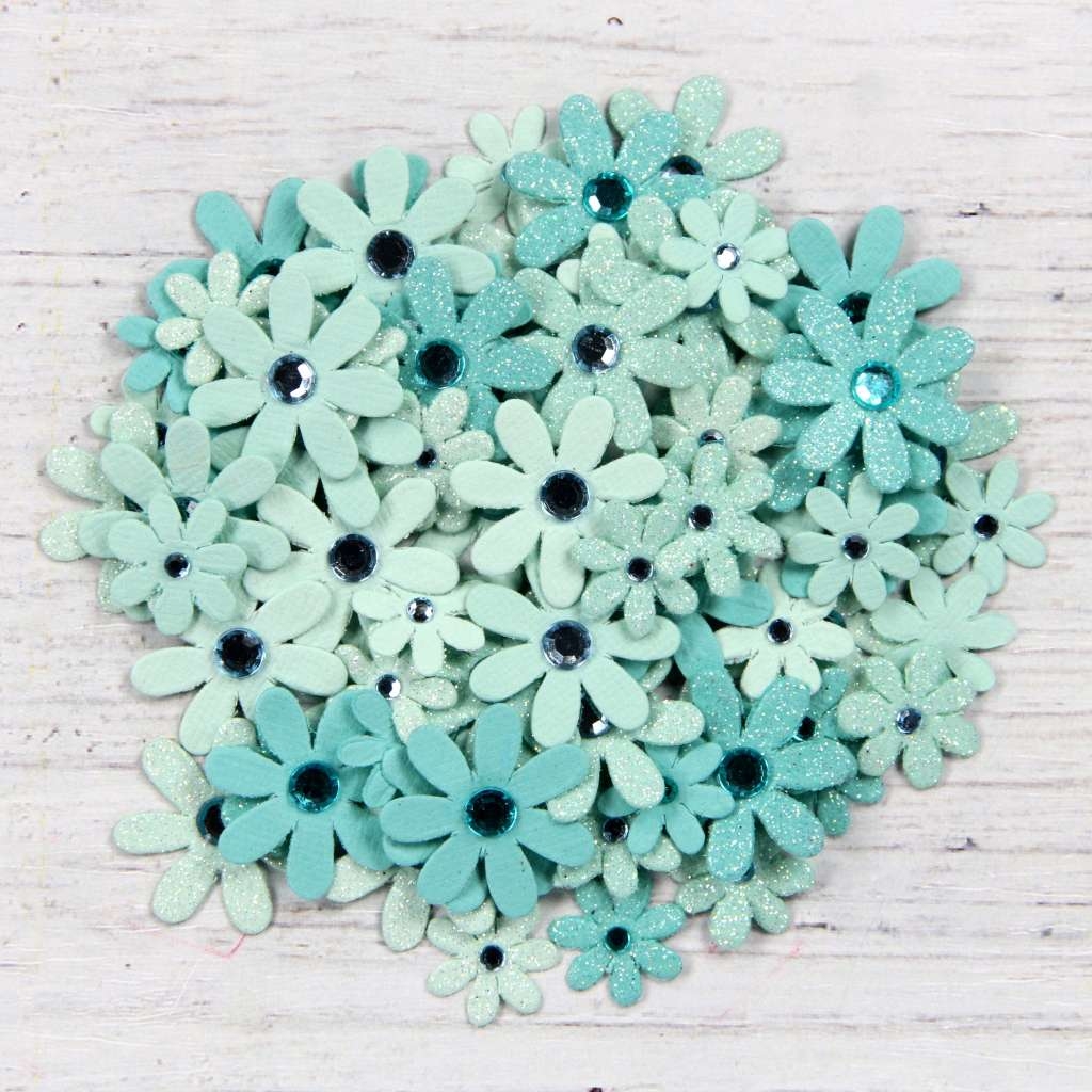 Little Birdie Sparkle Florettes Arctic Ice 80Pc - Bilde 1