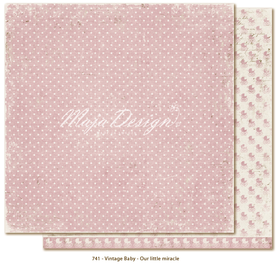 Maja Design Vintage Baby - Our Little miracle - Bilde 1