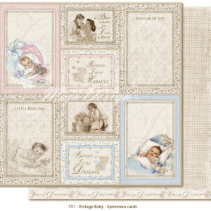 Maja Design Vintage Baby -  Ephemera cards - Bilde 1
