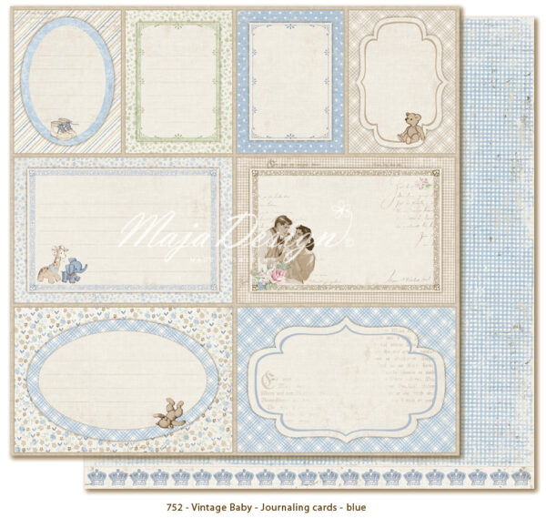 Maja Design Vintage Baby - Journaling cards
