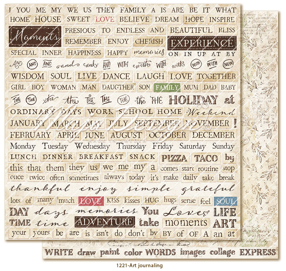 Maja Design Everyday Life - Art journaling - Bilde 1