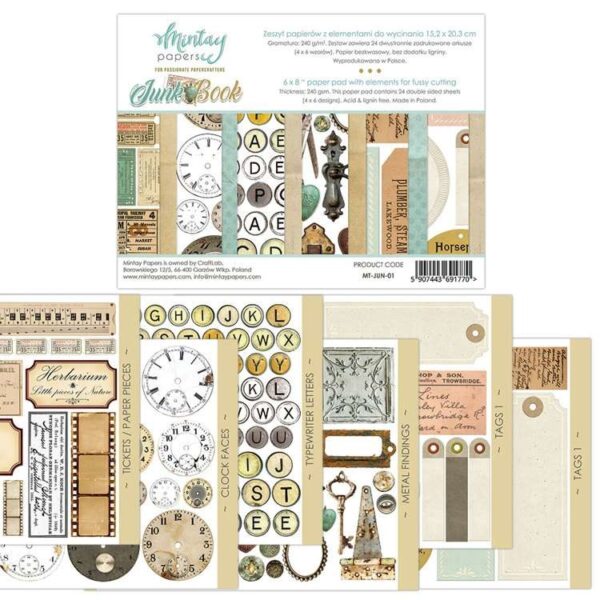 Mintay Junk Book 01, 6x8