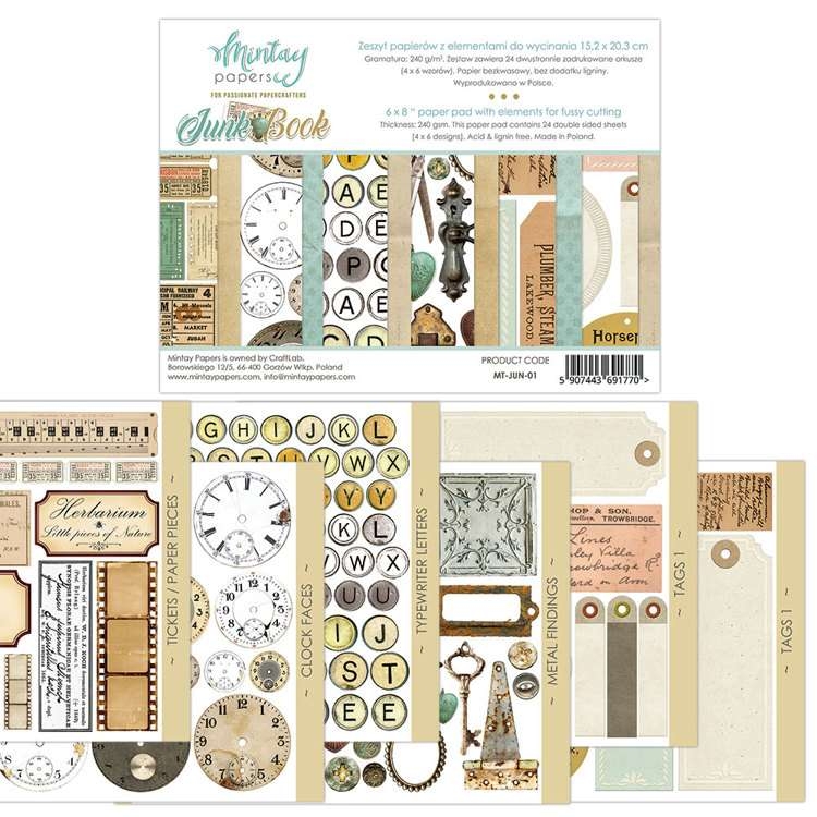 Mintay Junk Book 01, 6x8 - Bilde 1