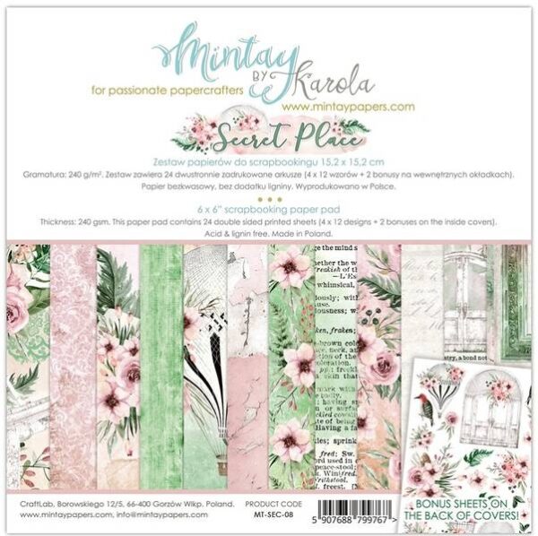 Mintay Secret Place 08 6x6 Blokk