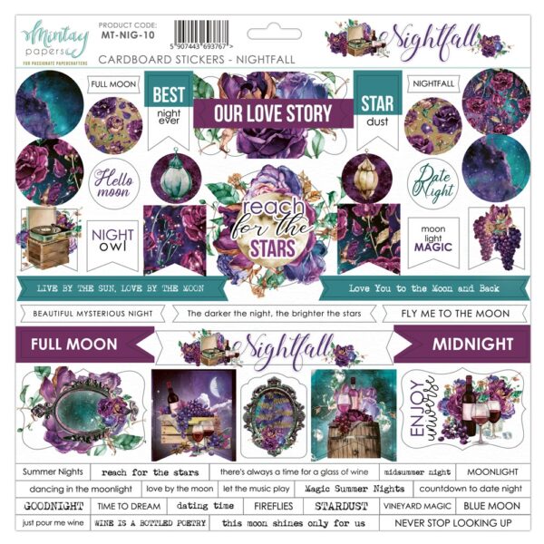 6368.jpg Mintay Nightfall 10 Cardboard stikers