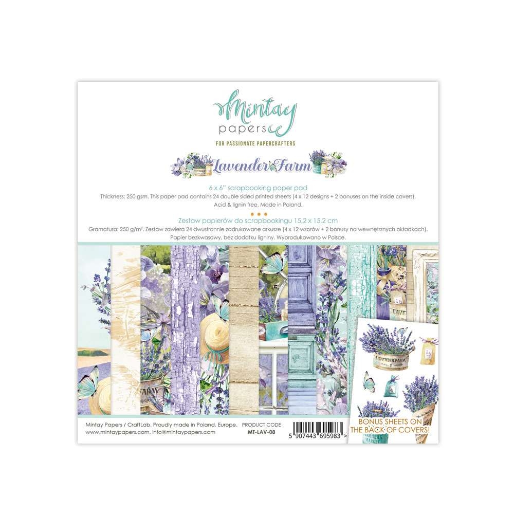 Mintay Lavender Farm 08 6x6 Blokk - Bilde 1