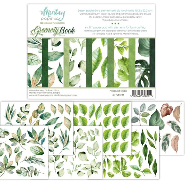 6676.jpg Mintay Greenery Book