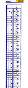Cutting Ruler med Metal Strip 30cm - Bilde 2