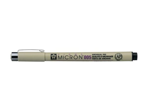 Sakura Pigma Micron 005 – 0,20mm – 49 Sort