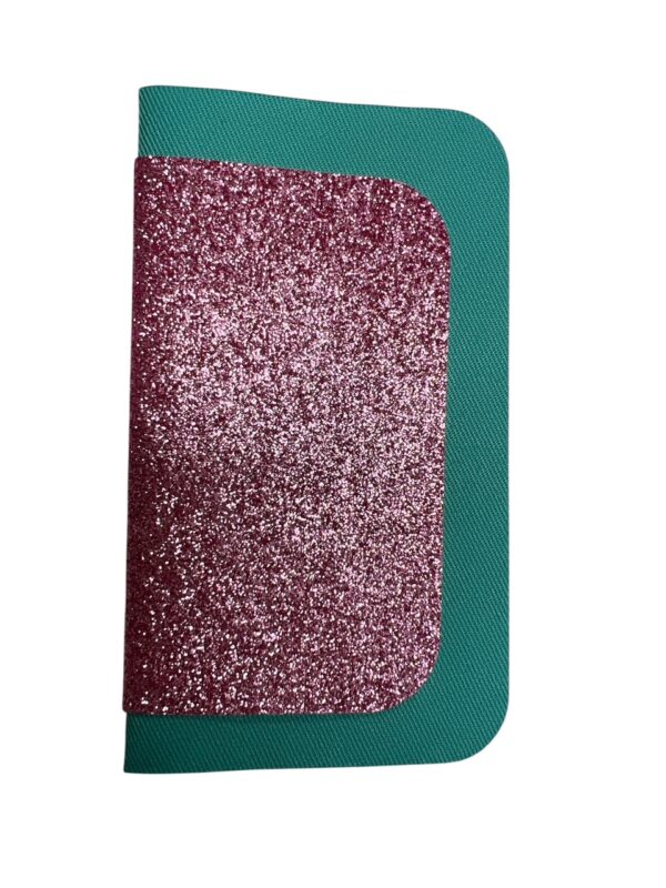 Bondex strykelapp Glitter & Twill - Rosa & Mint