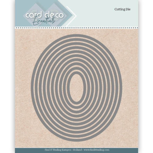 Card Deco Essentials Dies - Ellipse