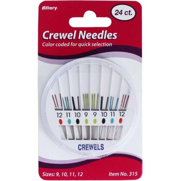 Allary Crewel Needles 24/Pkg