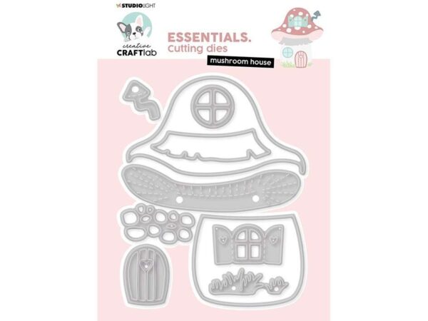 Studio Light CCL Essentials Die – Mushroom house 414