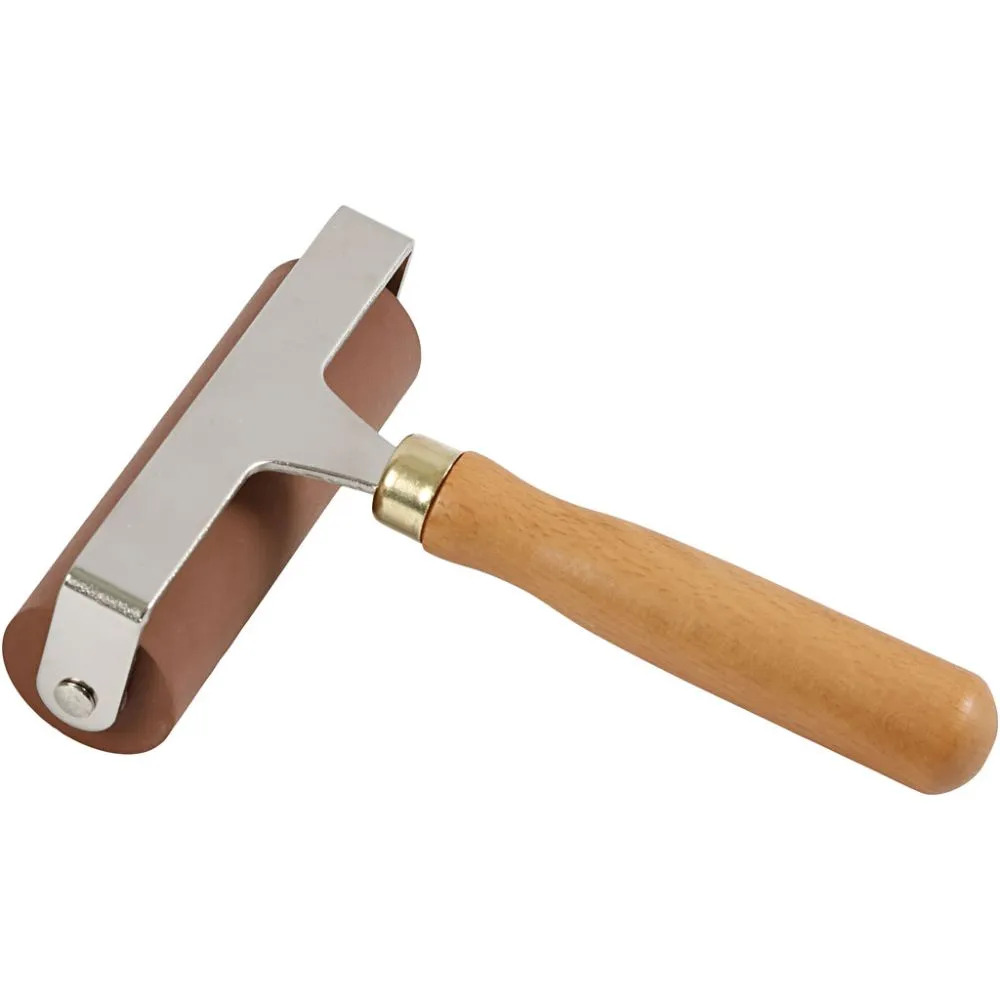 Gummirulle/linoleumsrulle, B: 9,80 cm, 1 stk. - Bilde 1