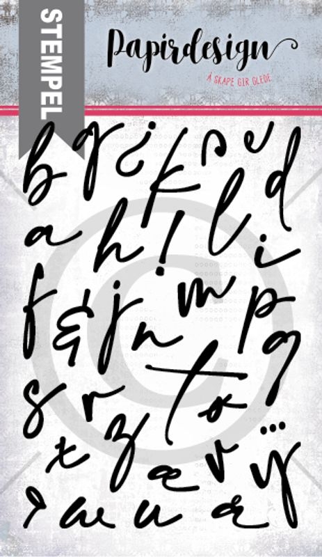 Papirdesign Stempel Alfabet