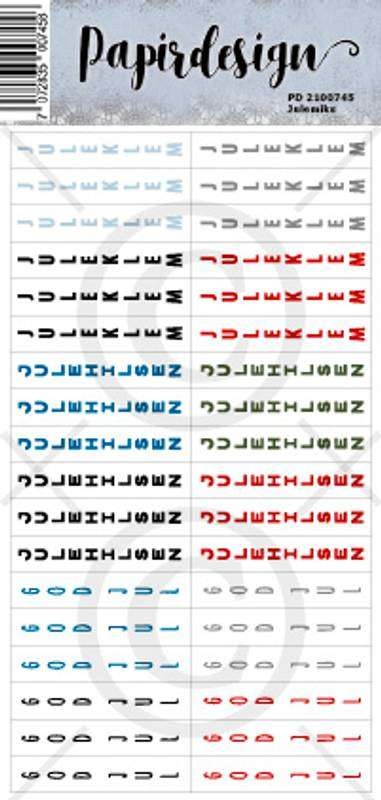 Papirdesign klistremerke  Julemiks