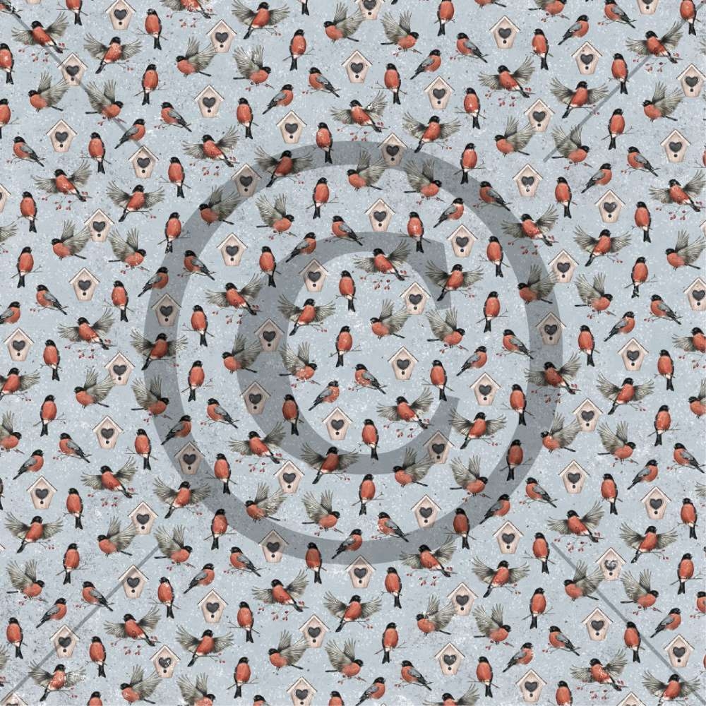 Papirdesign En himmel full av dompapp - Bilde 1