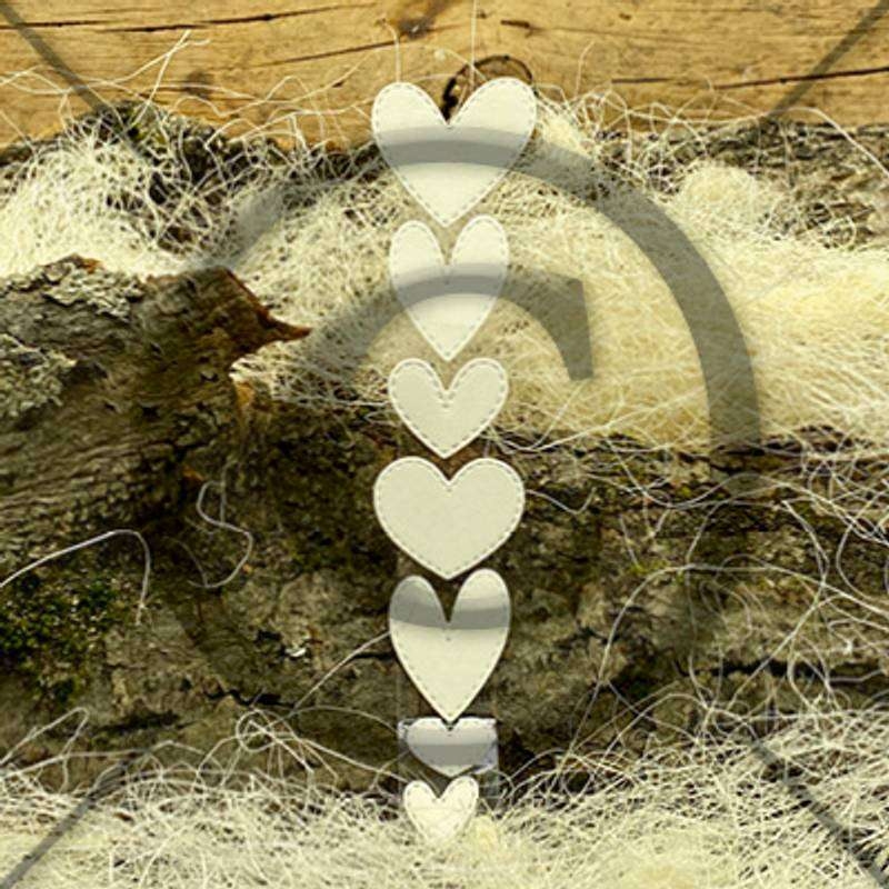 Papirdesign Dies - Små hjerter - Bilde 1