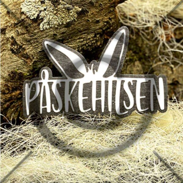 Papirdesign Dies - Påskehilsen 3