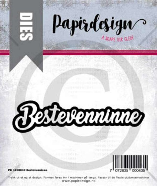 Papirdesign Dies - Bestevenninne