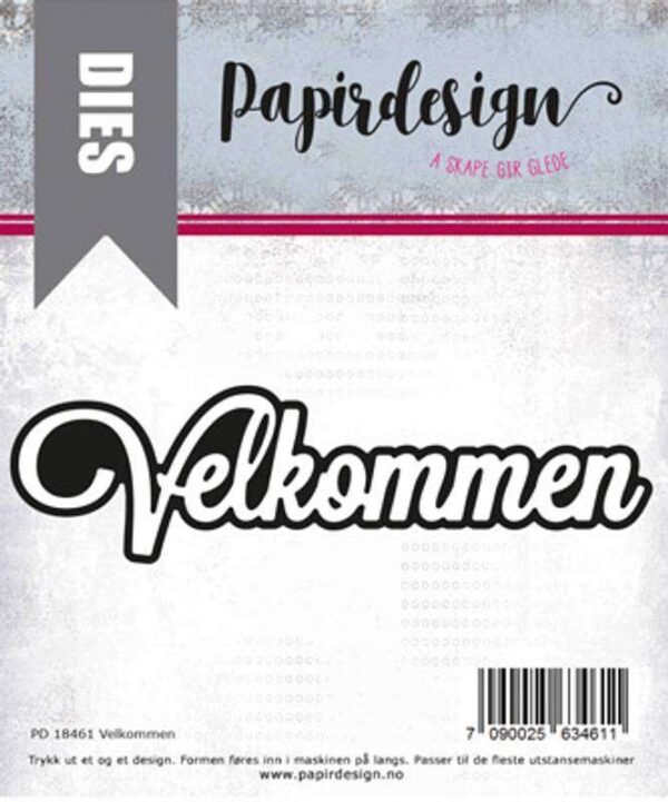 Papirdesign Dies - Velkommen