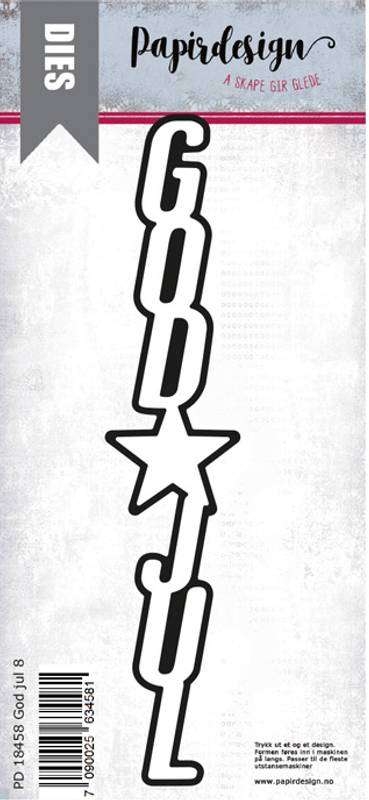 Papirdesign Dies - God jul 8