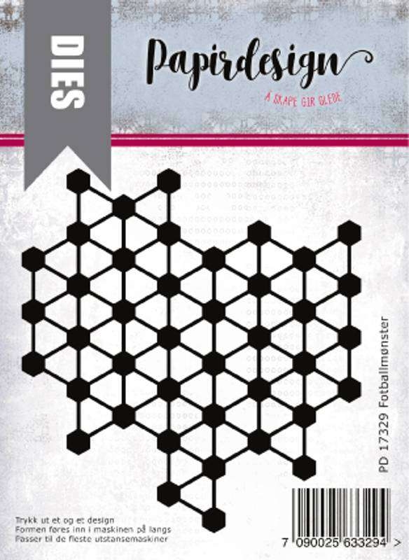 Papirdesign Dies - Fotballmønster