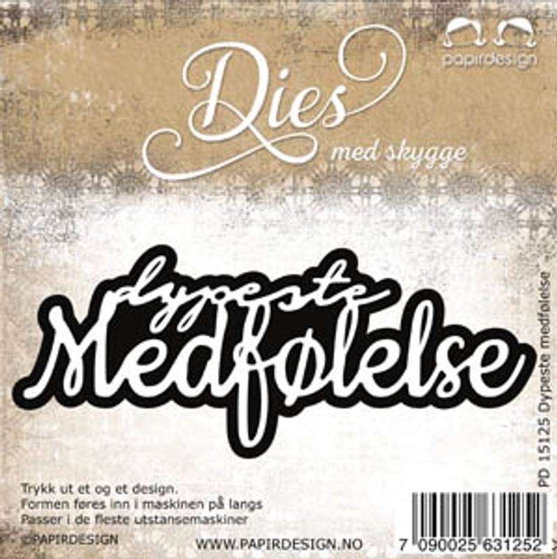 Papirdesign Dies - Dypeste medfølelse - Bilde 1