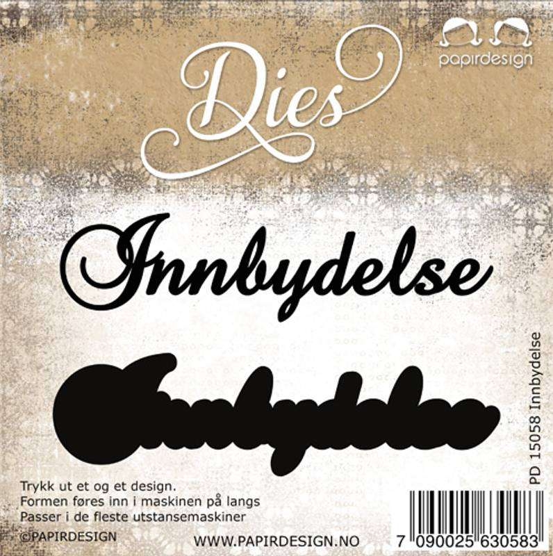 Papirdesign Dies - Innbydelse - Bilde 1