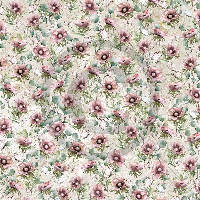 Papirdesign - Verdifull -  Hageblomster - Bilde 1