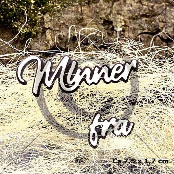 Papirdesign Dies - Minner fra