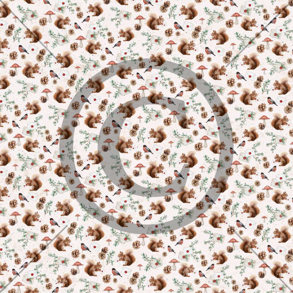 Julestemning - Ekorn og Dompapp - Bilde 1