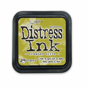 Distress Ink - Crushed Olive - Bilde 2