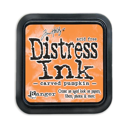 Distress Ink - Carved Pumpkin