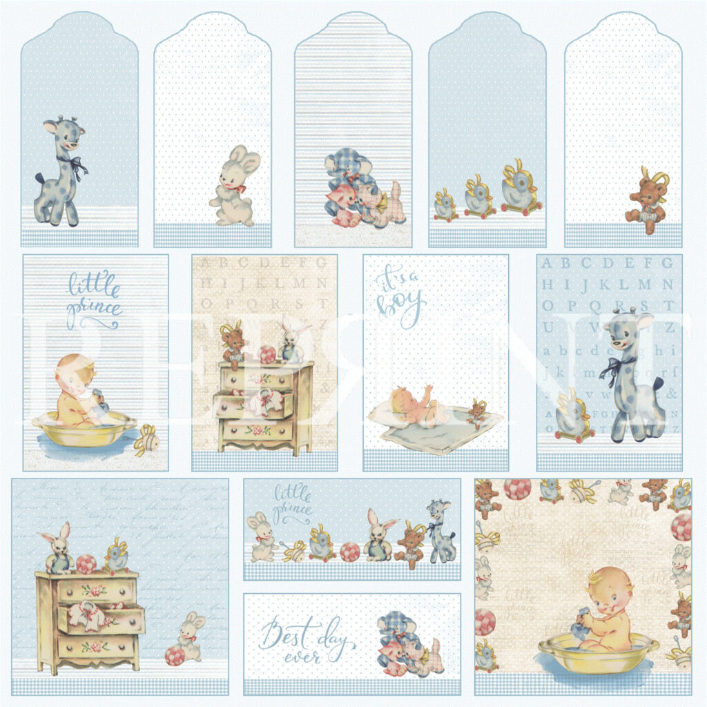 Reprint It´s a boy Collection - Tags
