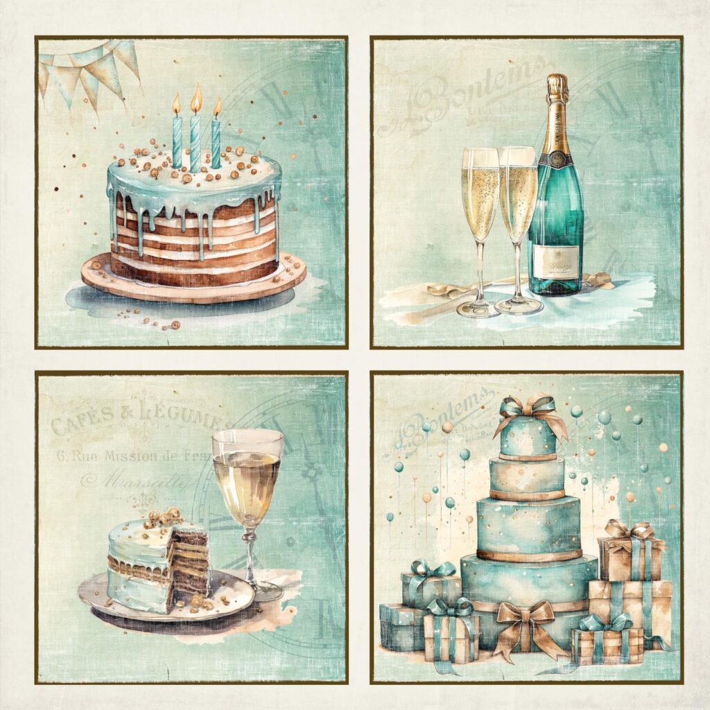 Reprint Birthday Collection - Cards