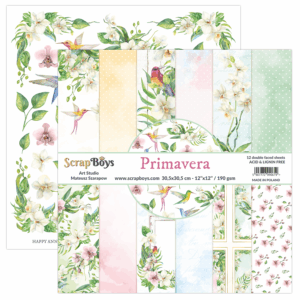 ScrapBoys Primavera 08 12x12 Blokk - Bilde 2