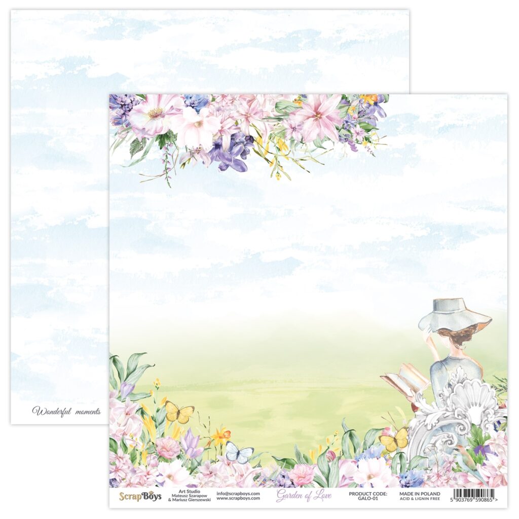 ScrapBoys Garden of love 01