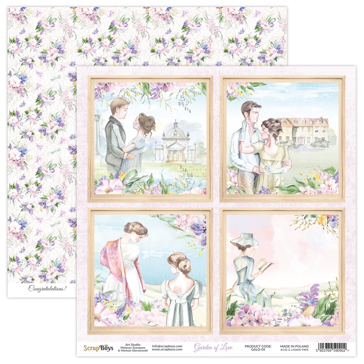 ScrapBoys Garden of love 05 - Bilde 1