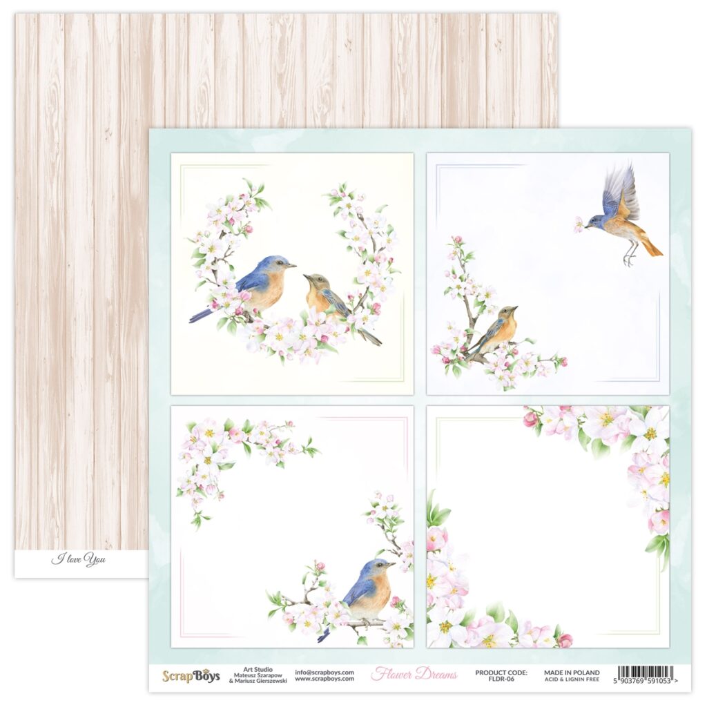 ScrapBoys Flower Dreams 06 Bildeark