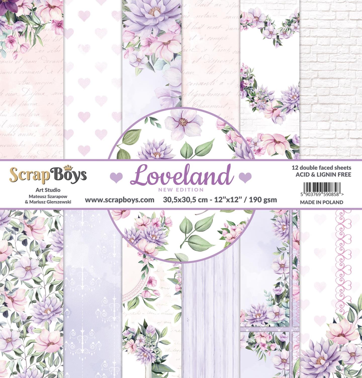 ScrapBoys New Loveland 08  12x12 Blokk - Bilde 1