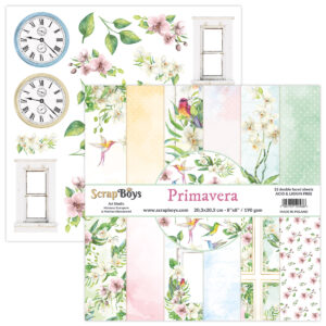ScrapBoys Primavera 10 8x8 Blokk - Bilde 2