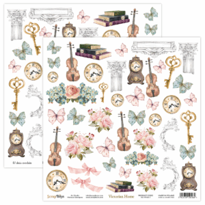 ScrapBoys Victorian Home 7 Klippeark - Bilde 2