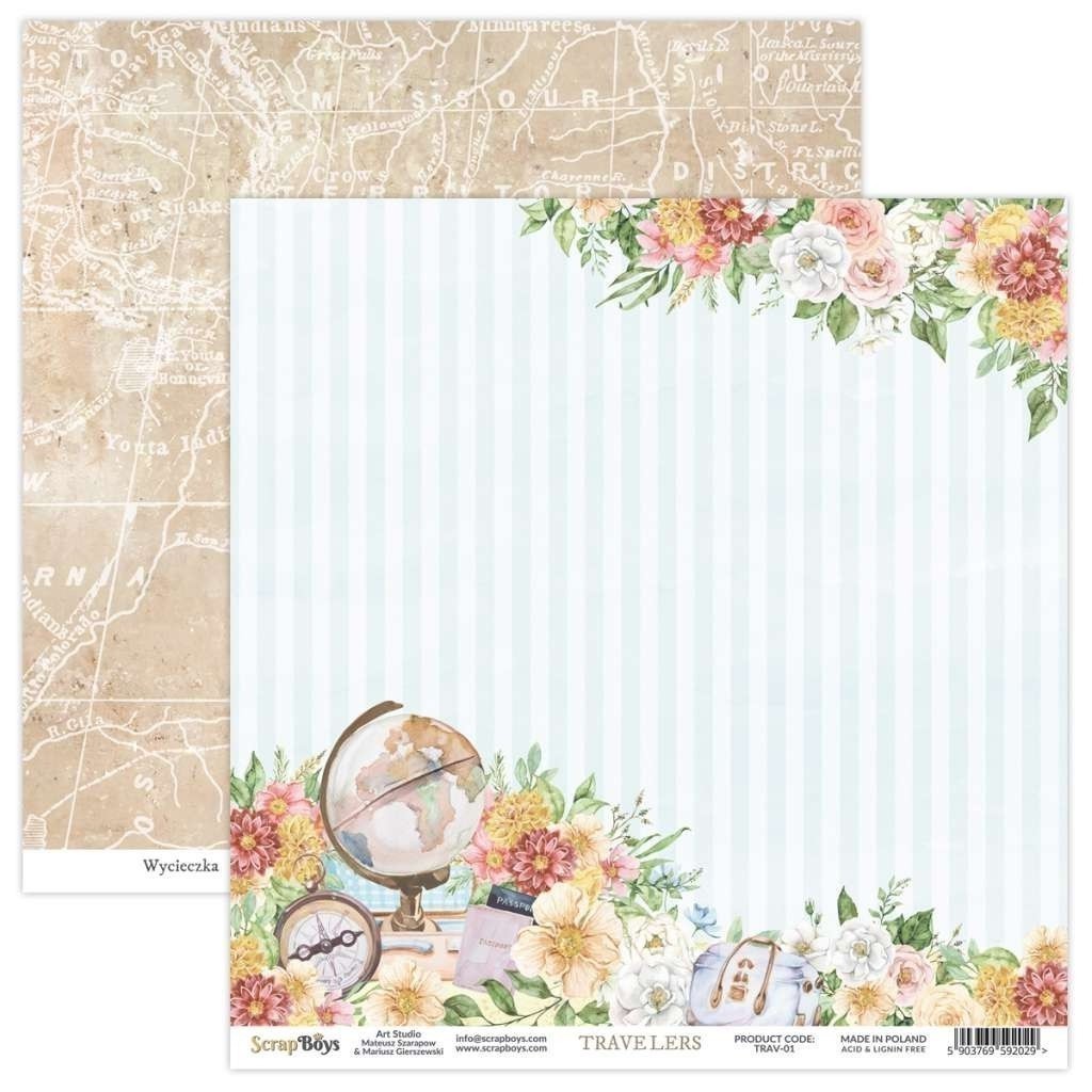 ScrapBoys Travelers 01 - Bilde 1