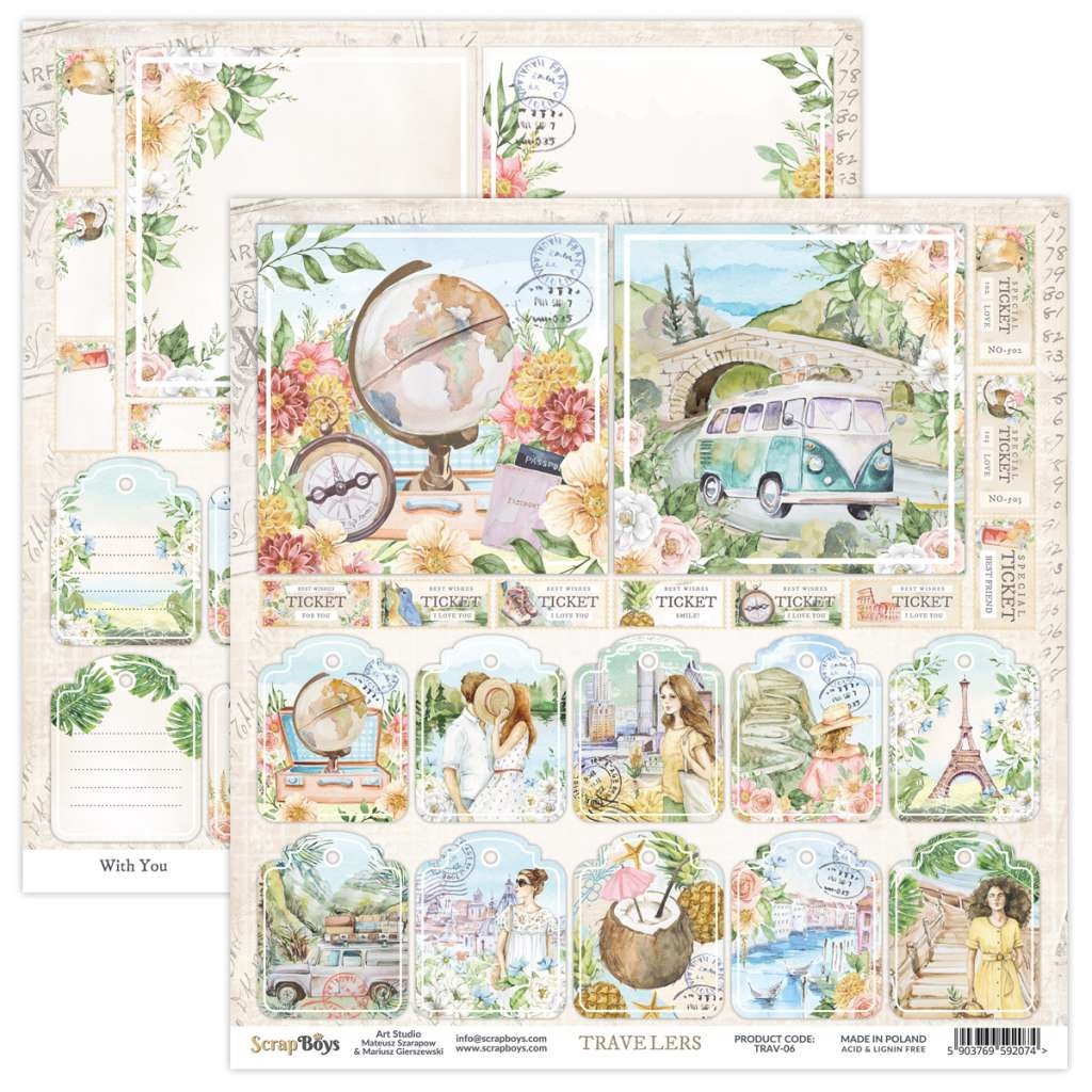 ScrapBoys Travelers 06 - Bilde 1