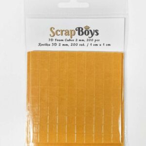 3D Foam cubes 1mm, 200pc