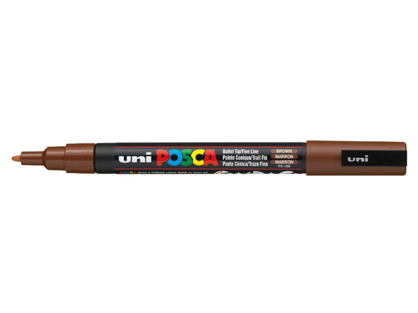 Uni POSCA PC-3M – Fine 0,9-1,3mm – 21 Brown