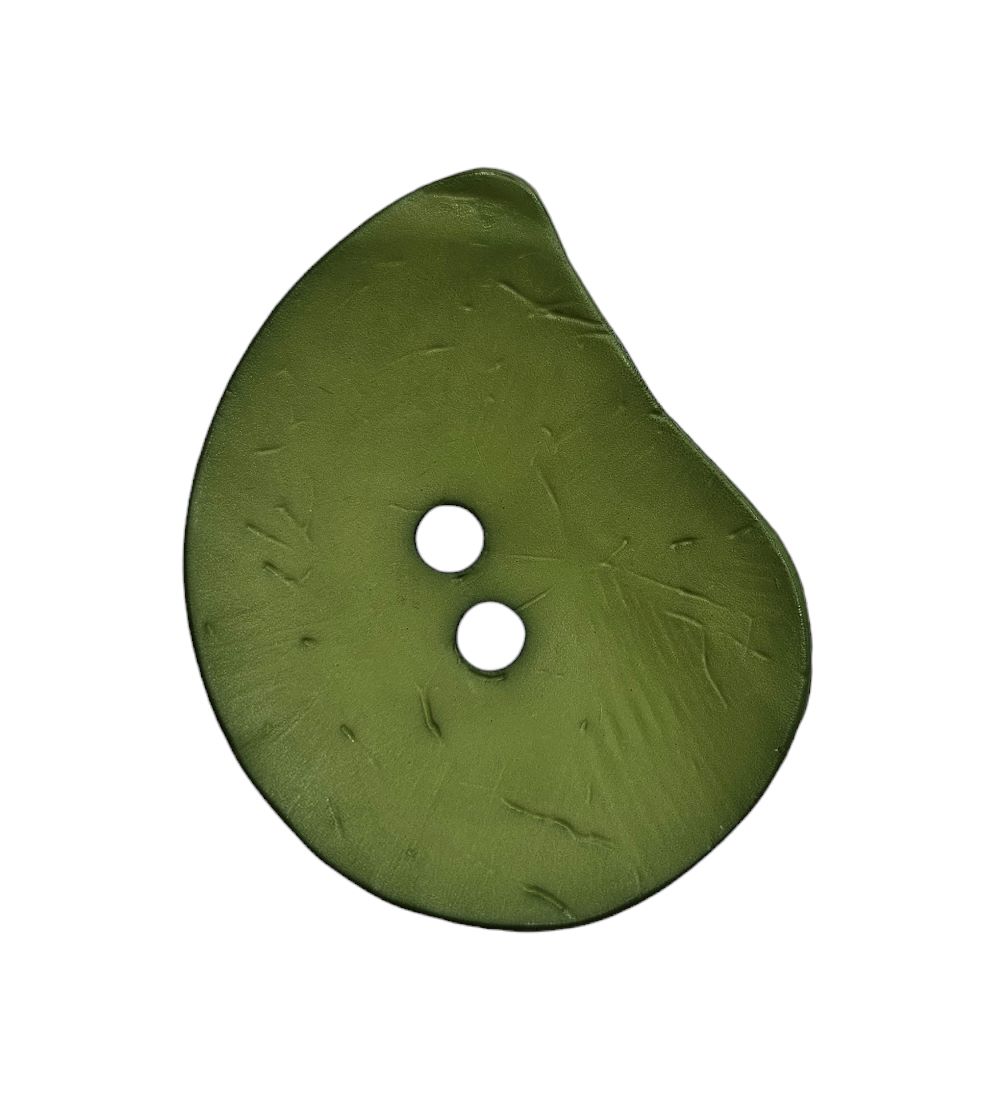 Knapp  2 hulls, 50mm Grønn - Bilde 1
